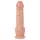 Real Fantasy Troy - élethű dildó mozgó bőrrel (testszínű) - 25 cm