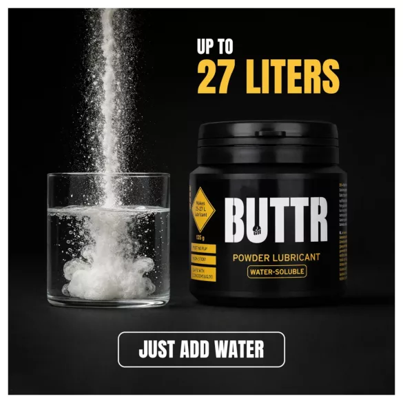 BUTTR - por állagú instant síkosító (135 g)