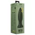 BUTTR Huge Explosive II - óriás anál plug (fekete) - 29 cm