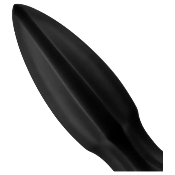 BUTTR Huge Explosive II - óriás anál plug (fekete) - 29 cm