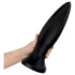 BUTTR Huge Explosive II - óriás anál plug (fekete) - 29 cm
