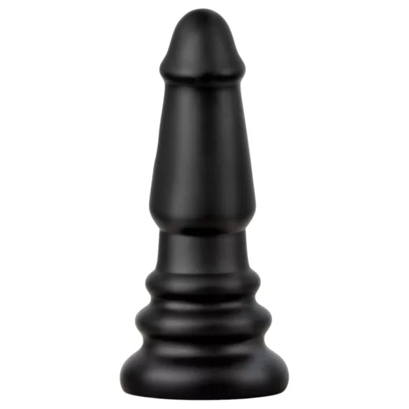 BUTTR Tactical II - óriás anál plug (fekete) - 26 cm