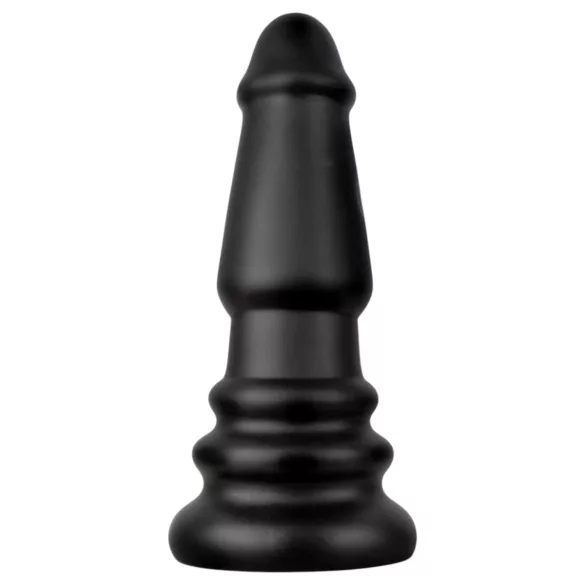 BUTTR Tactical II - óriás anál plug (fekete) - 26 cm