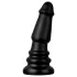 BUTTR Tactical II - óriás anál plug (fekete) - 26 cm