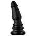BUTTR Tactical II - óriás anál plug (fekete) - 26 cm