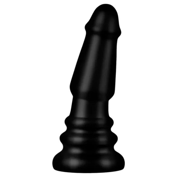 BUTTR Tactical II - óriás anál plug (fekete) - 26 cm