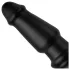 BUTTR Tactical II - óriás anál plug (fekete) - 26 cm