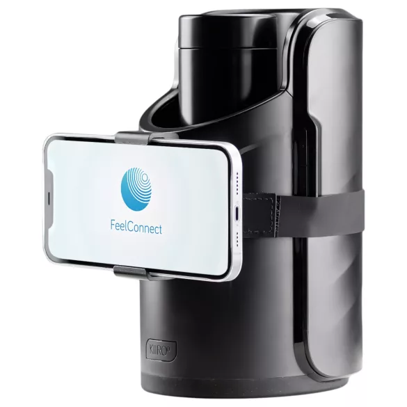 Kiiroo Keon - maszturbátor telefon tartó férfiaknak (fekete)