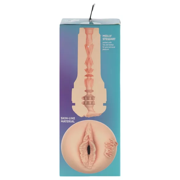 Kiiroo Molly Stewart - művagina - PowerBlow kompatibilis (natúr)