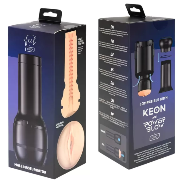 Kiiroo Feel - művagina maszturbátor - PowerBlow kompatibilis (natúr)