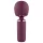 Glam - mini wand vibrátor (lila)