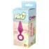 Flirts Pull Plug - kicsi anál plug (pink)