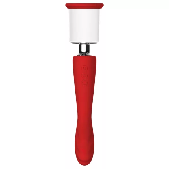 Red Revolution Georgia - G-pont vibrátor és puncipumpa (piros)