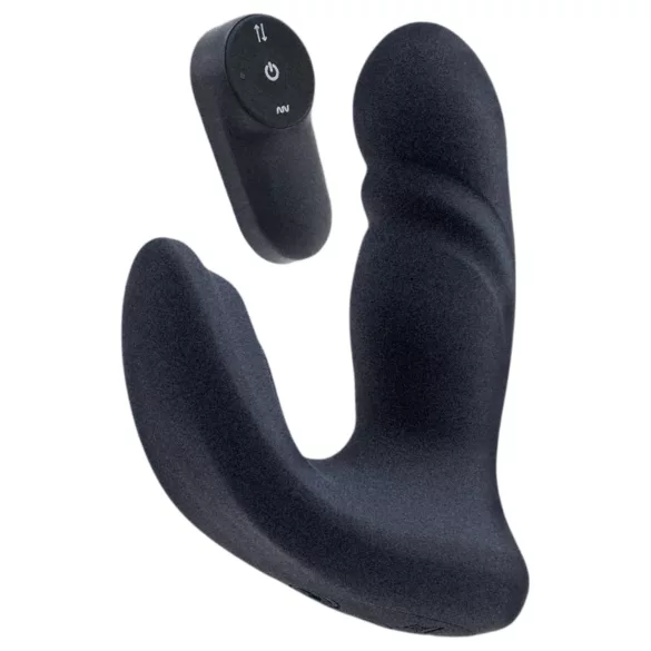 Dreamtoys Pulz - lökő análvibrátor távirányítóval (kék)