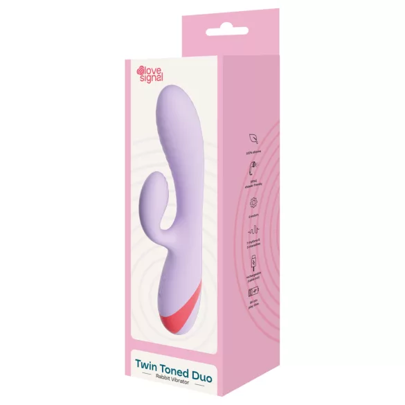 Dreamtoys Love Signal - csiklókaros vibrátor (lila)