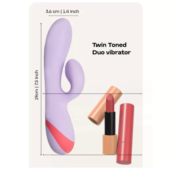 Dreamtoys Love Signal - csiklókaros vibrátor (lila)