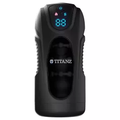   Titanz Ultimate Heat & Thrusting - automata maszturbátor (fekete)