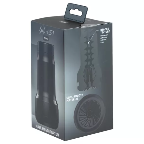 Kiiroo Feel Pocket - zseb maszturbátor (fekete)