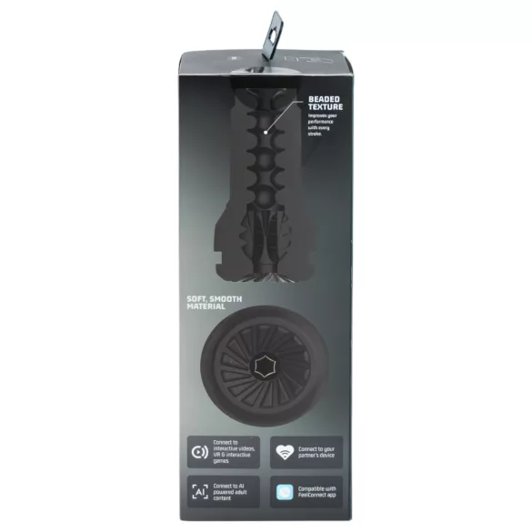 Kiiroo PowerBlow + Feel Pocket zseb maszturbátor (fekete)