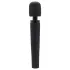Pixey Deluxe Black Velvet - wand vibrátor M (fekete)