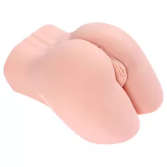   Kokos Hera - élethű, torzó műpunci és popsi (testszínű)