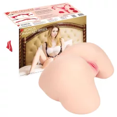   Kokos Adel Real Hips - élethű torzó maszturbátor (natúr)