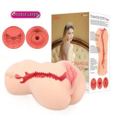  Kokos Onahole 001 XL - élethű műpunci maszturbátor (testszínű)