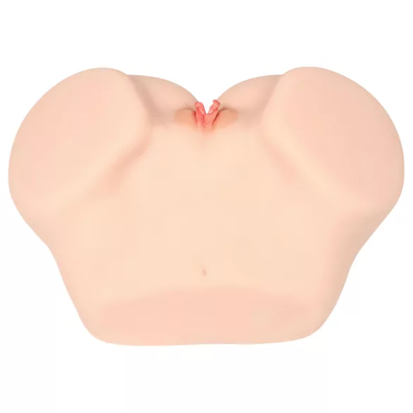 Kokos Vanilla 004 - élethű torzó maszturbátor (natúr)