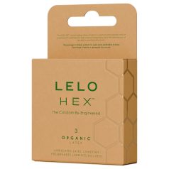 LELO Hex Organic - potencia óvszer (3db)
