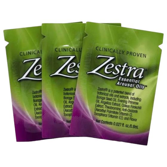 Zestra - stimuláló intim gél nőknek (3 x 0,8ml)