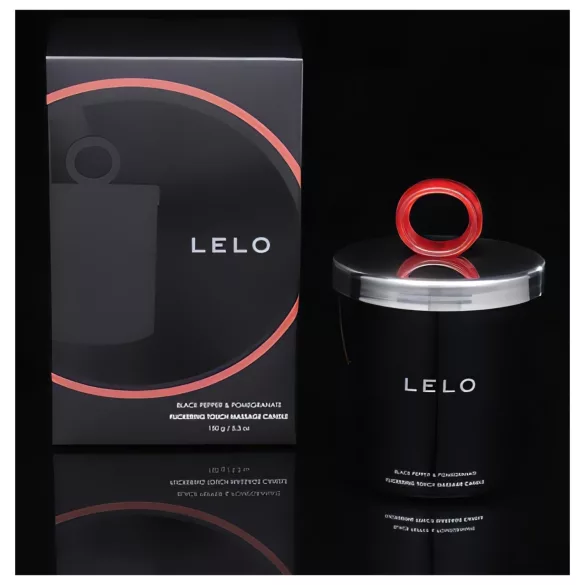 LELO masszázsgyertya - gránátalmás-feketebors (150 g)