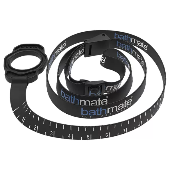 Bathmate Shower Strap - pumpatartó mérőheveder (fekete)