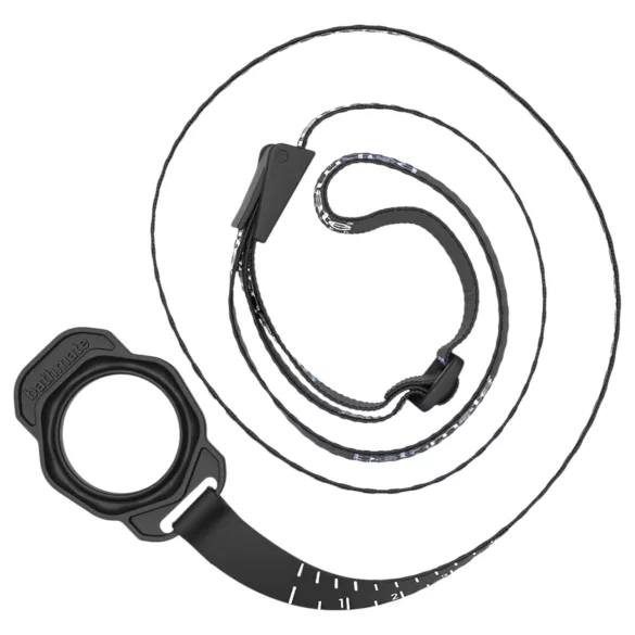 Bathmate Shower Strap - pumpatartó mérőheveder (fekete)