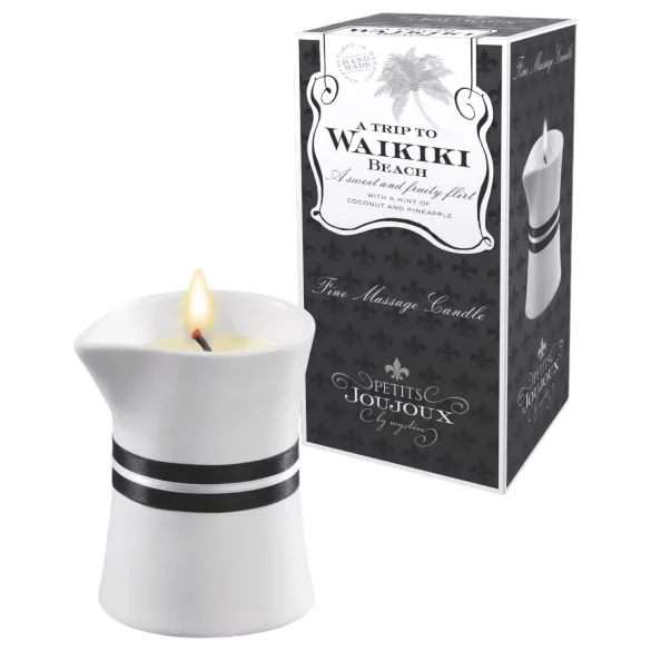 Petits Joujoux Waikiki - masszázsgyertya - kókusz-ananász (120 ml)