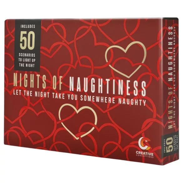 FIFTY NIGHTS OF NAUGHTINESS - szex társasjáték (angol nyelven)