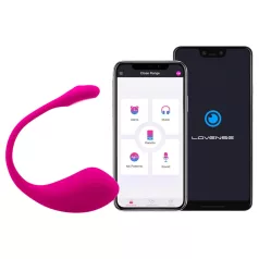   Lovense Lush 2 - hordható App-vezérelt vibrációs tojás (pink)