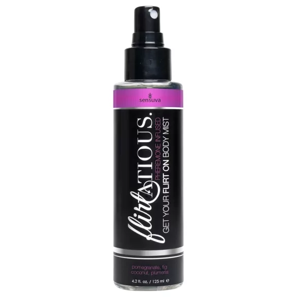 Sensuva Flirtatious - feromon testpermet - gránátalmás-kókusz (125 ml)