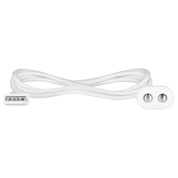 Satisfyer - mágneses USB töltőkábel (fehér)