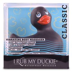   My Duckie 2.0 - játékos kacsa vízálló csiklóvibrátor (fekete)