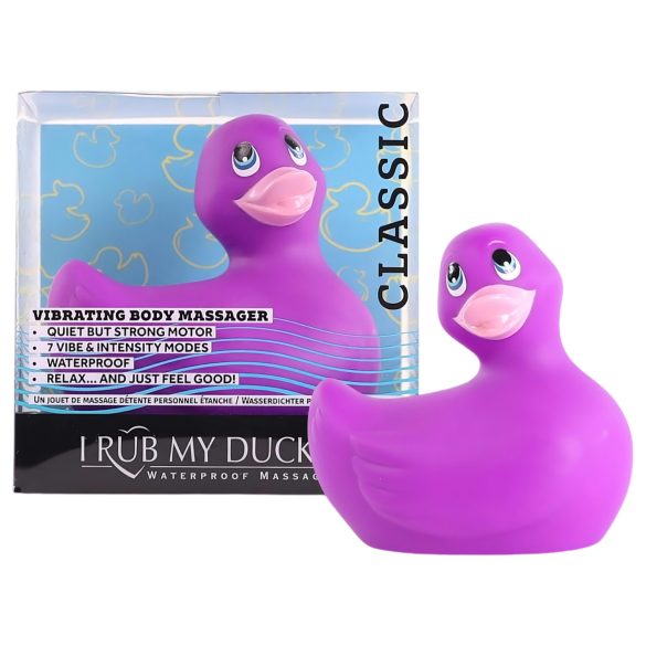 My Duckie 2.0 - vízálló csikló vibrátor (lila)