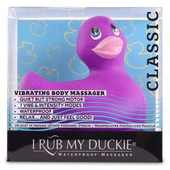   My Duckie 2.0 - játékos kacsa vízálló csiklóvibrátor (lila)