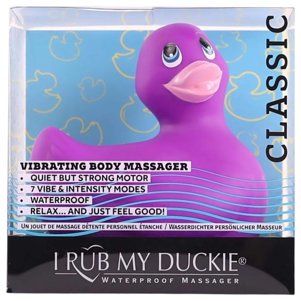 My Duckie 2.0 - vízálló csikló vibrátor (lila)