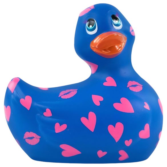 My Duckie Romance 2.0 - vízálló csikló vibrátor (kék-pink)