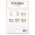 Bye Bra D-F - láthatatlan push-up melltartó tapasz (pink, 6 db)