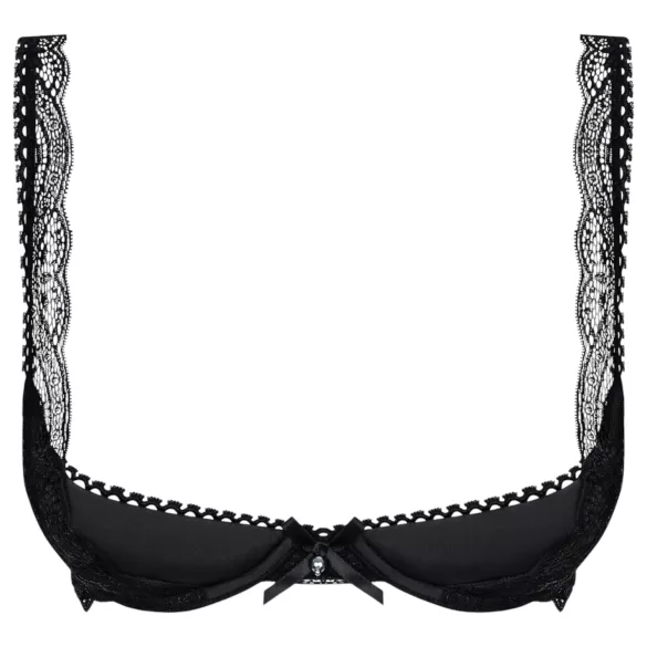 Obsessive Miamor - csipkés mellemelő (fekete)