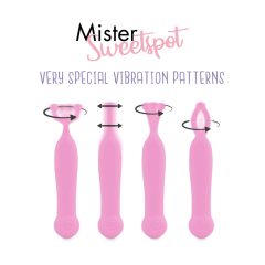   FEELZTOYS Mister Sweetspot - akkus, vízálló csiklóvibrátor (pink)