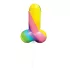 Rainbow Cock Pop - péniszes nyalóka (85g) - gyümölcs ízű