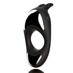 FEELZTOYS Zeus - akkus, vibrációs péniszgyűrű (fekete)