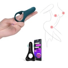   Magic Motion Rise - okos, akkus vibrációs péniszgyűrű (zöld)