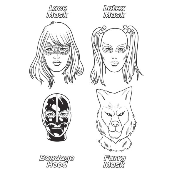 WoodRocket - A fétisek világa - felnőtt szex színező